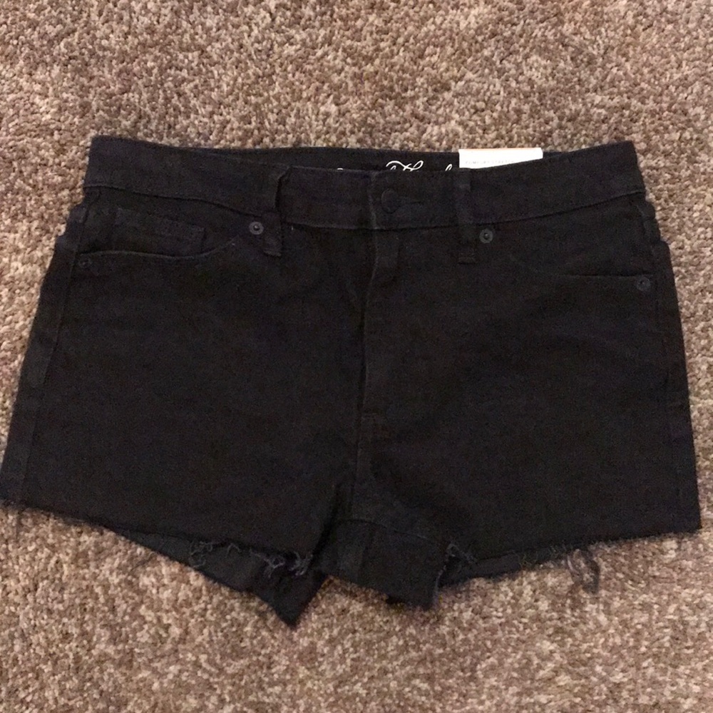 High Rise Shortie Shorts